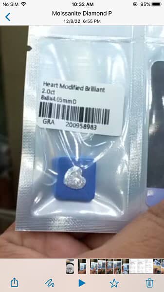 Heart shape & Round shape Moissanite Diamond 0