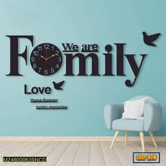Family wall clock