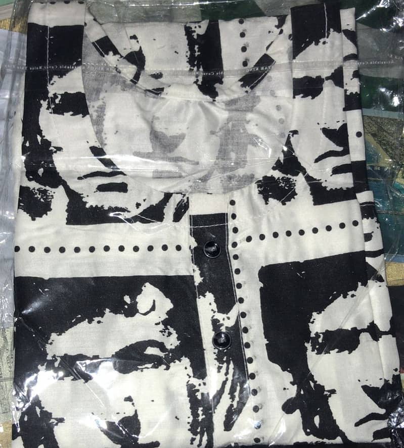 Imran Khan Printed Shirt same time available 2