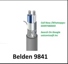 Belden 9841 5300fe 9842 9575 communication RS485 fire alarm wire prysm