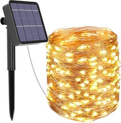 Solar Lights Outdoor, Solar Fairy Lights 8 Modes Solar Copper Wire 02