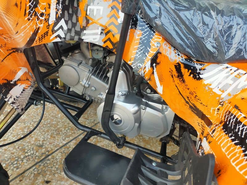 Mini Sports Raptor 125cc Atv Quad 4 Wheels Bikes With New Features. 13
