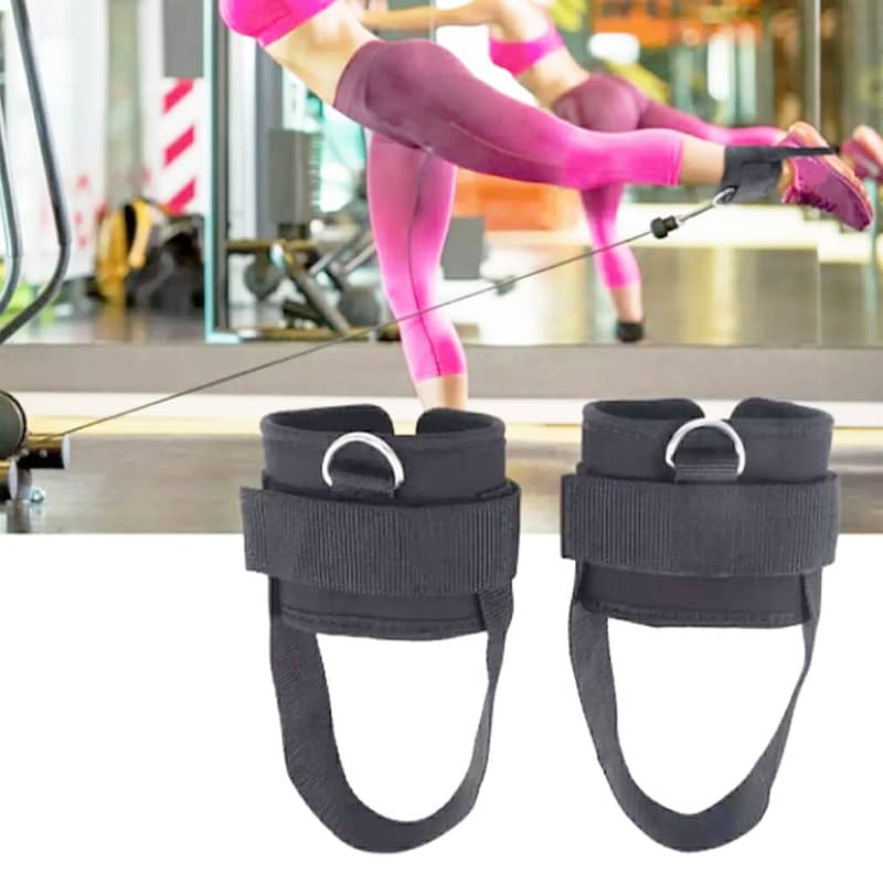 Ankle Straps for Cable Machine | Fitness Ankle Cuffs for Gym 0