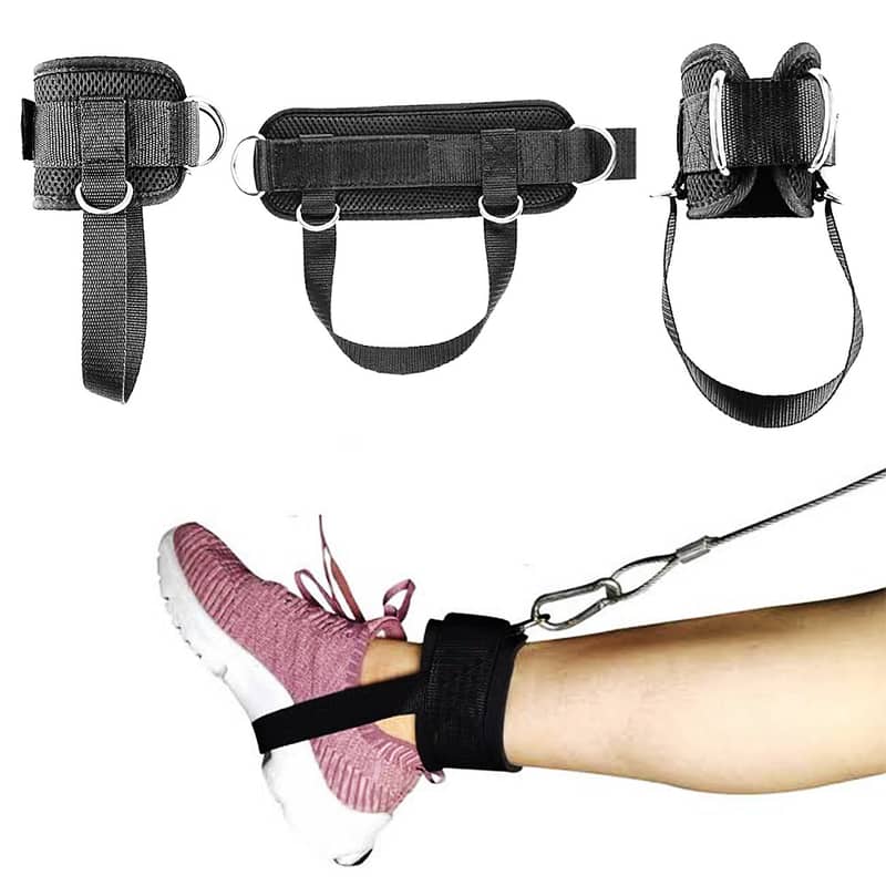 Ankle Straps for Cable Machine | Fitness Ankle Cuffs for Gym 1