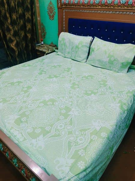 PURE COTTON (DOUBLE BED) BEDSHEETS 2
