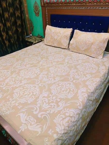 PURE COTTON (DOUBLE BED) BEDSHEETS 4