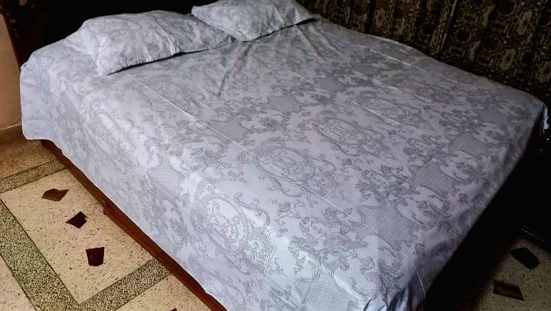 PURE COTTON (DOUBLE BED) BEDSHEETS 5