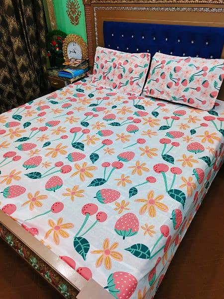 PURE COTTON (DOUBLE BED) BEDSHEETS 8