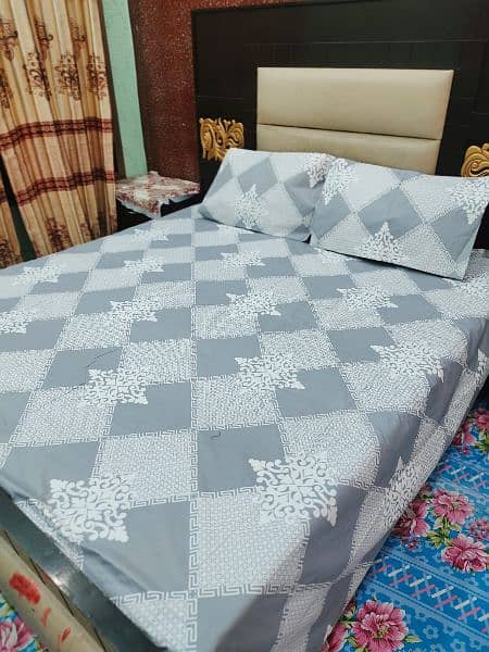 PURE COTTON (DOUBLE BED) BEDSHEETS 10