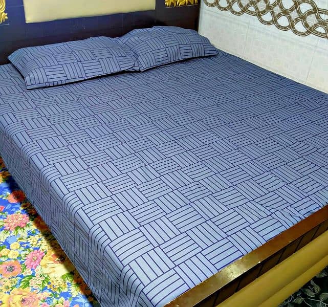 PURE COTTON (DOUBLE BED) BEDSHEETS 14