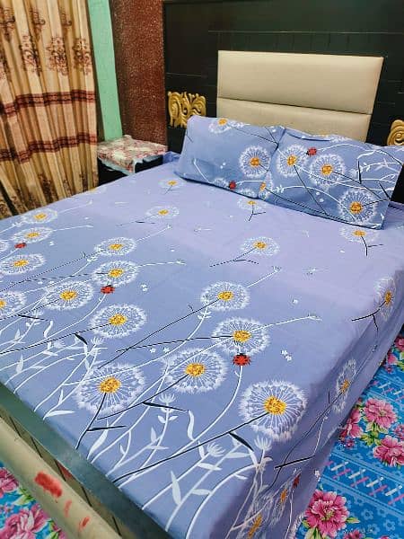 PURE COTTON (DOUBLE BED) BEDSHEETS 15