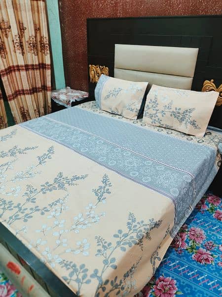 PURE COTTON (DOUBLE BED) BEDSHEETS 18