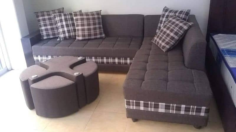 Sofa Set | L Shape Sofa Set  | Sofa Cum Bed For Sale in Karachi 11