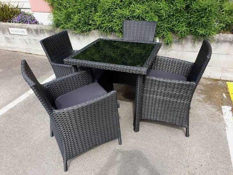 Outdoor Dining Set Rattan/Cane/Wicker furniture 0