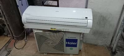 Haier DC inverter 1.5 ton with complete accessories