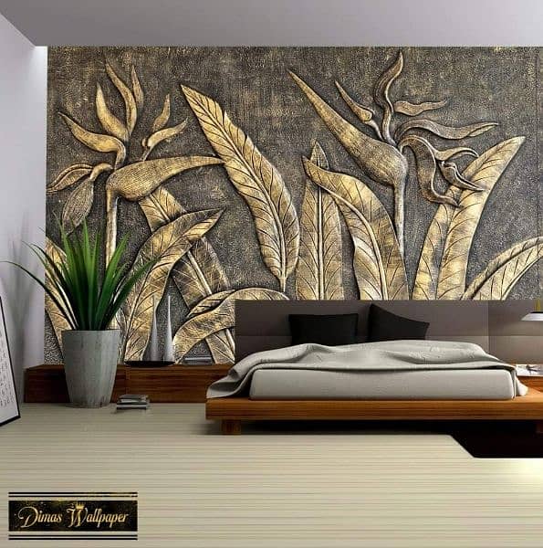 3D wall papers/wall picture/glass papers/Customized  Office Wallpaper 13