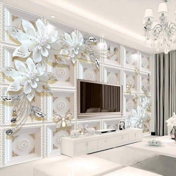 3D wall papers/wall picture/glass papers/Customized  Office Wallpaper 5