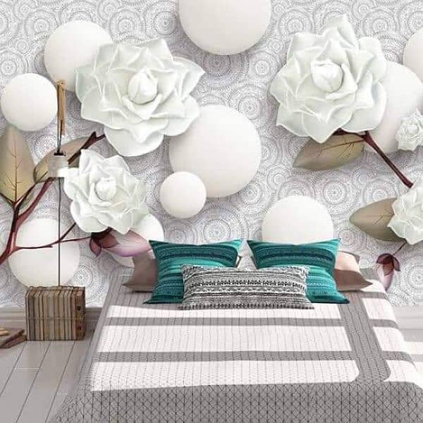 3D wall papers/wall picture/glass papers/Customized  Office Wallpaper 6