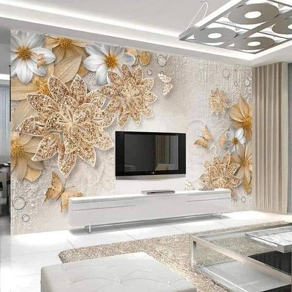 3D wall papers/wall picture/glass papers/Customized  Office Wallpaper 7