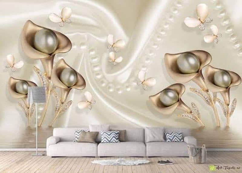 3D wall papers/wall picture/glass papers/Customized  Office Wallpaper 8