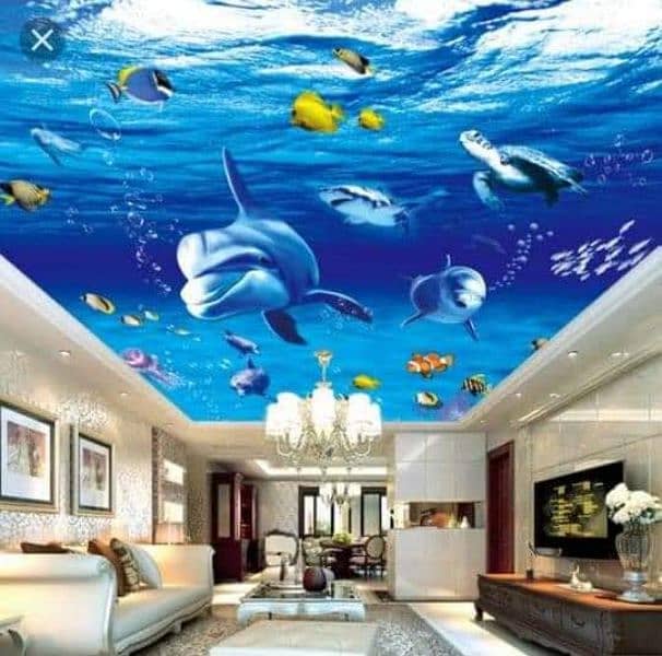 3D wall papers/wall picture/glass papers/Customized  Office Wallpaper 10