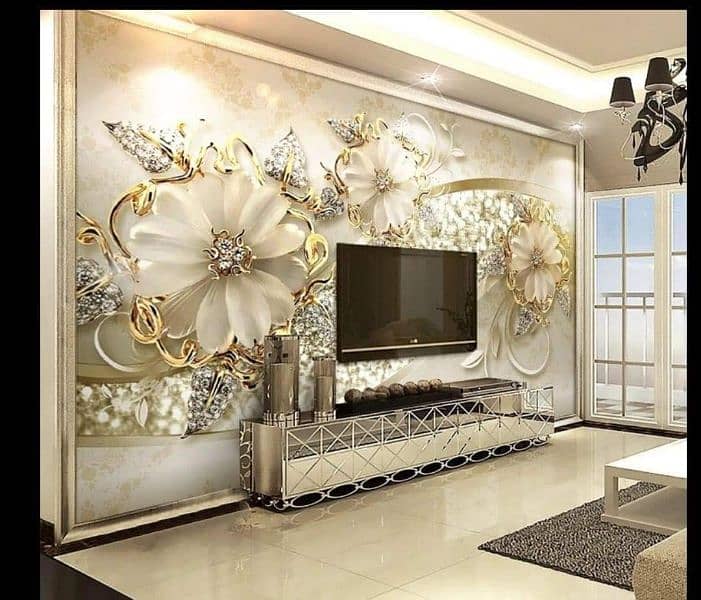 3D wall papers/wall picture/glass papers/Customized  Office Wallpaper 15