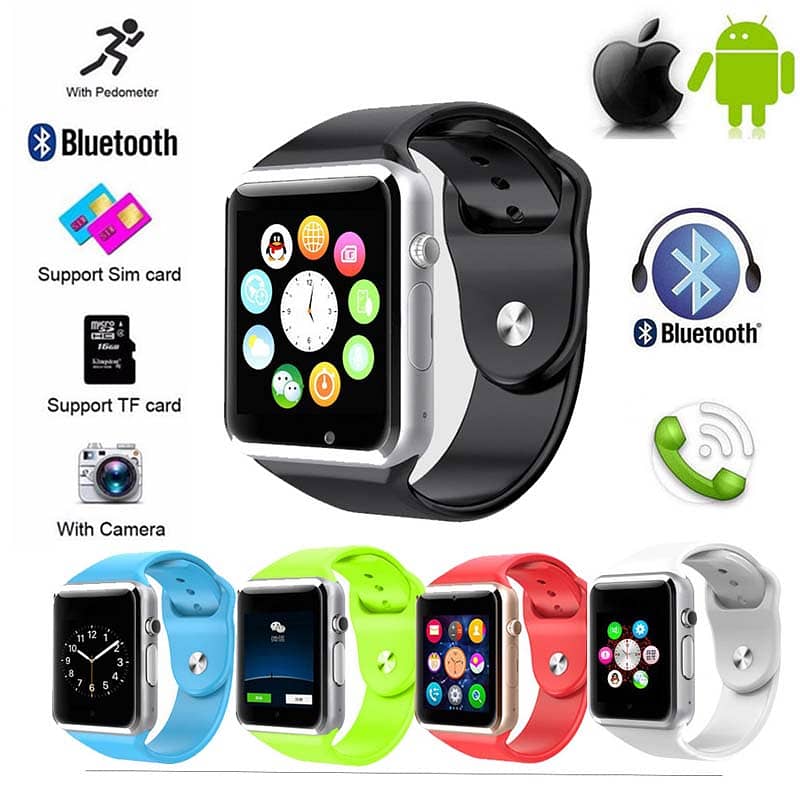 Apple Style iPhone Smart mobile Phone Bluetooth watch (W08) 1
