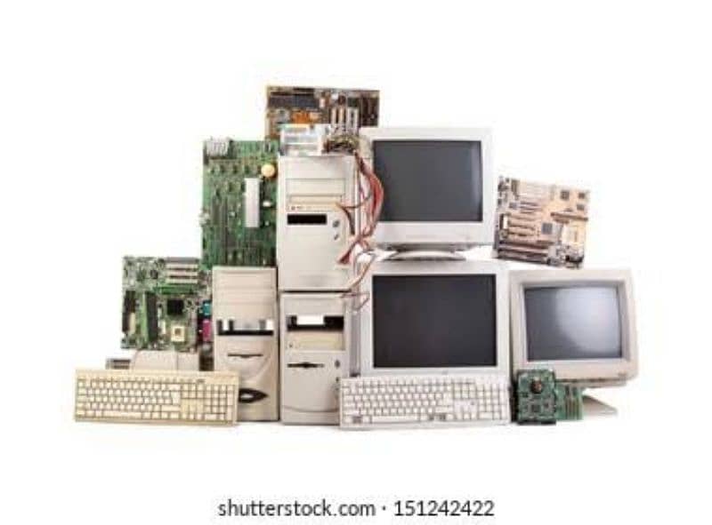 اپنا پرانا کمپیوٹر مانیٹر ہارڈ ڈسک ریم وغیرہ فروخت کریں 0