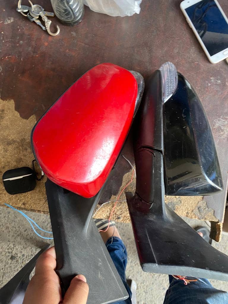 Toyota Vitz Side Mirrors 2