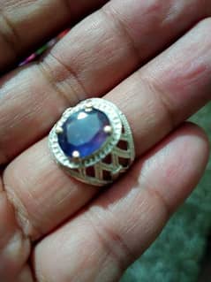 Amazing Price Ceylon Neelam Ring / 03004259170