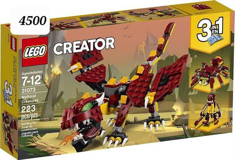 Ahmad's Lego Creator Collection different prices 2