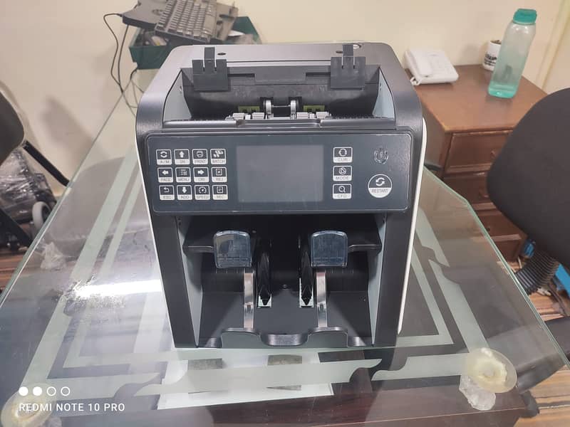 Mix Value Counting Machine with serial number and fake detection 2023 10