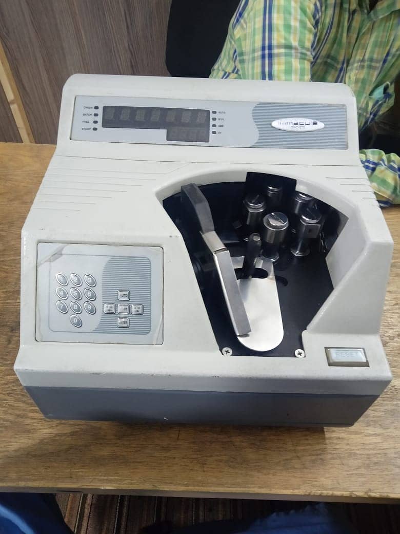 Mix Value Counting Machine with serial number and fake detection 2023 16