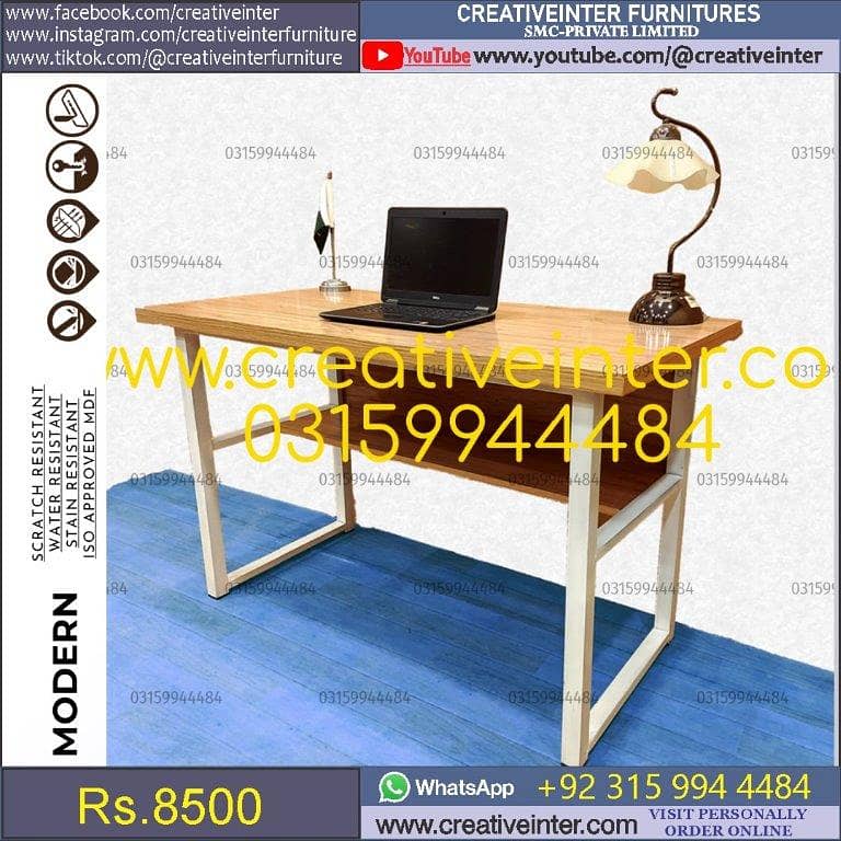 Office table desk sofa set chair workstation study computer meeting 2