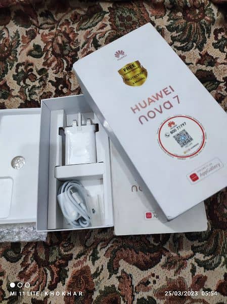 Huawei nova 7 (5g) 8+5=13/256gb excellent condition full box 2