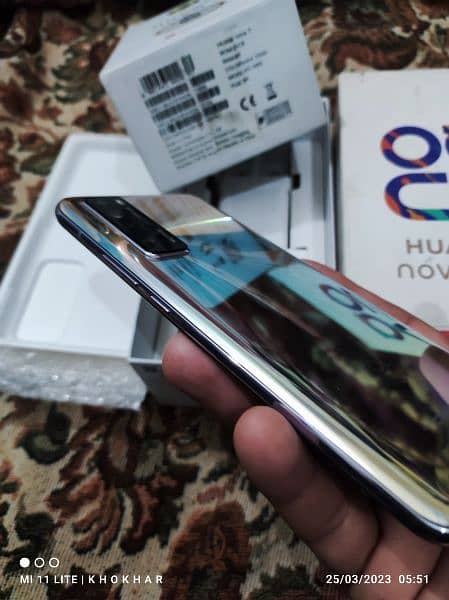 Huawei nova 7 (5g) 8+5=13/256gb excellent condition full box 15