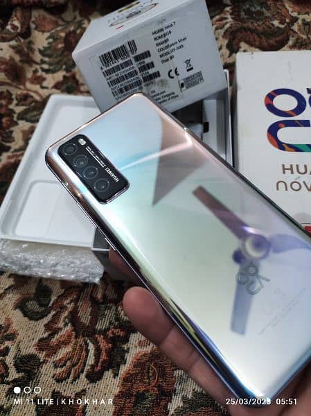 Huawei nova 7 (5g) 8+5=13/256gb excellent condition full box 16