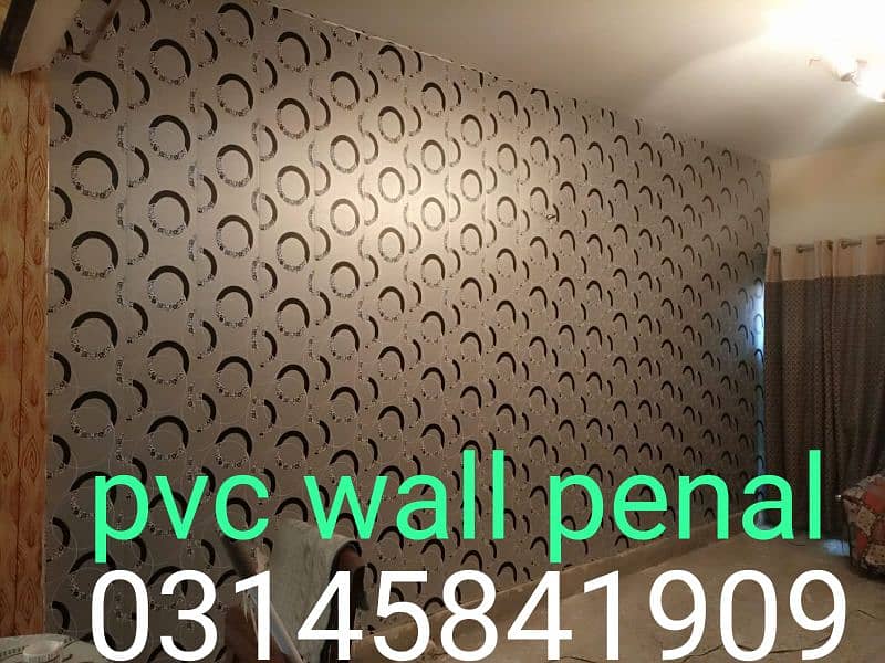 CNC false Ceiling,Wallpaper,PVC Panel,tv unit,wooden work,event decor, 11