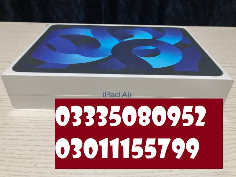 iPad Air 5 Wifi BLUE (256Gb) Box Packed APPLE iPad 10.9" 0