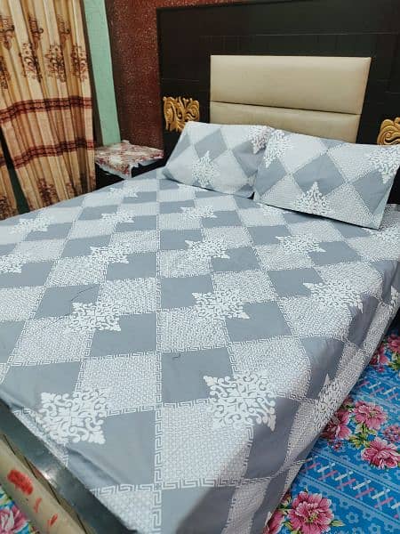 PURE COTTON BEDSHEETS (DOUBLE BED) 1