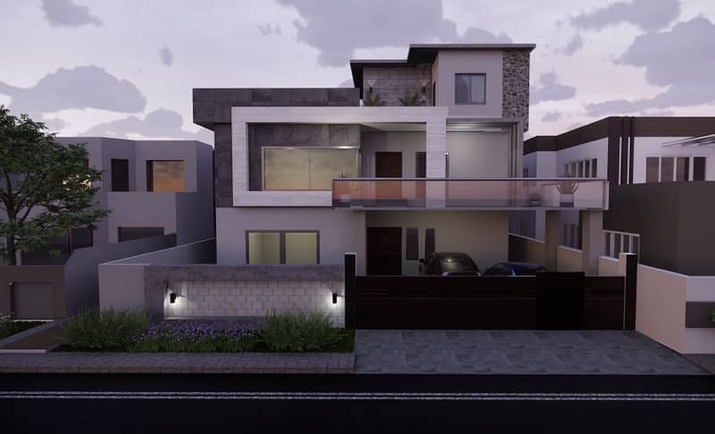 2D + 3D Architecture modeling/layout and interior design in low cost 8