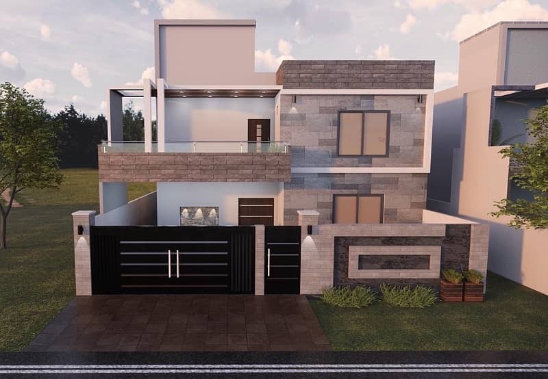 2D + 3D Architecture modeling/layout and interior design in low cost 18