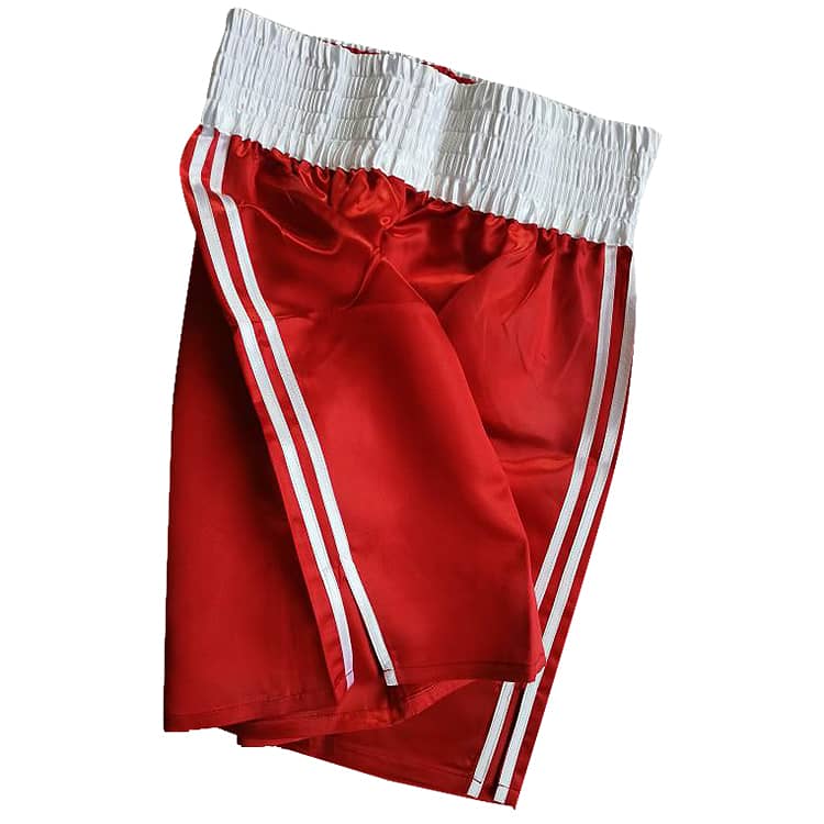 Manufacture Wholesale customize Wholesale OEM Red MMA Short Shorts 6