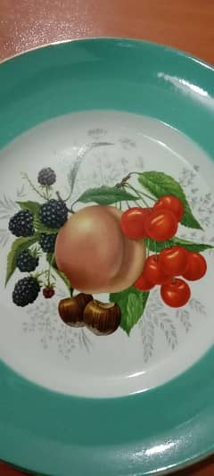Vintage Fruits Plate Collection