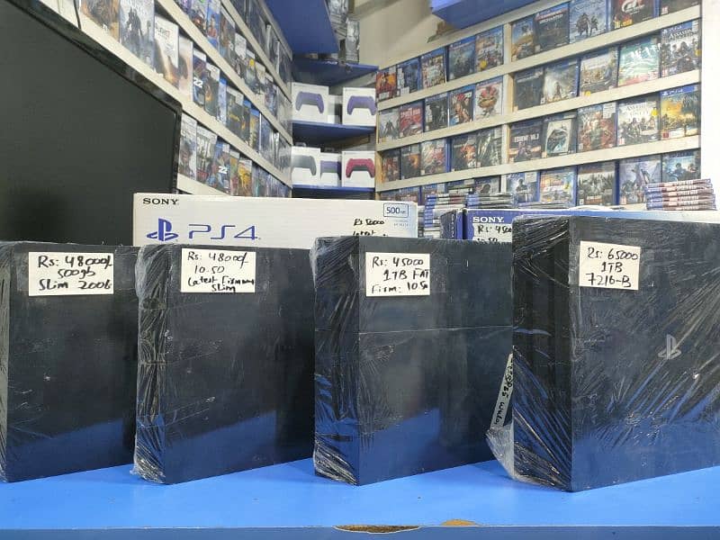 PS4 PS5 used New console game machine price in Karachi Pakistan 0