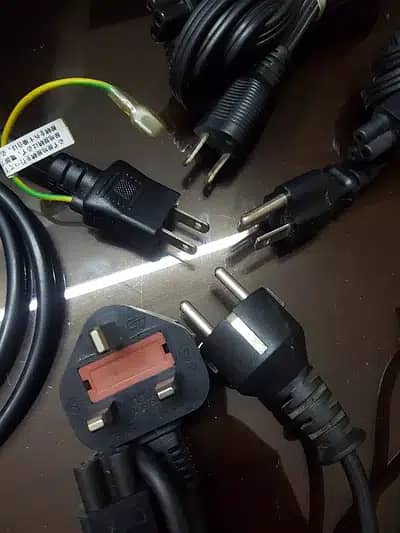 Power Cable - VGA CABLE - HDMI - Convertor HDMI TO VGA - LAN CABLE etc 3
