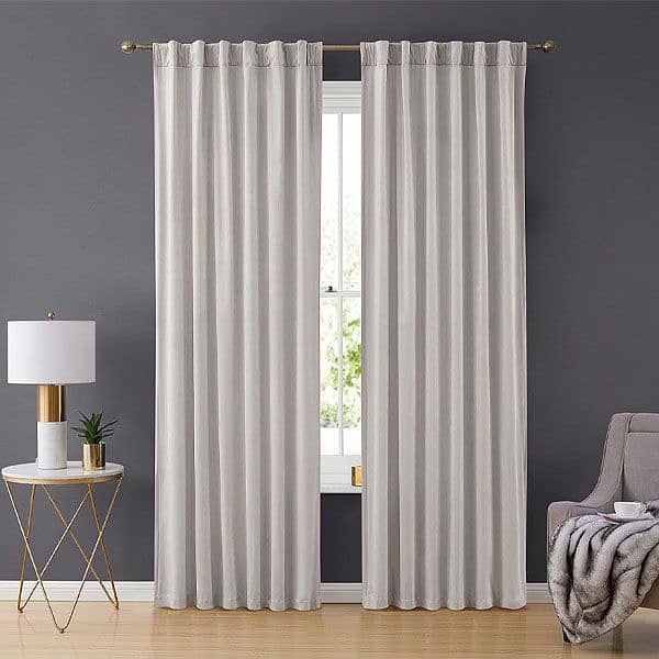 Plain Velvet Curtain 3