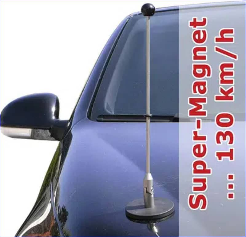 Exclusive Diplomatic Car Flag Poles 12