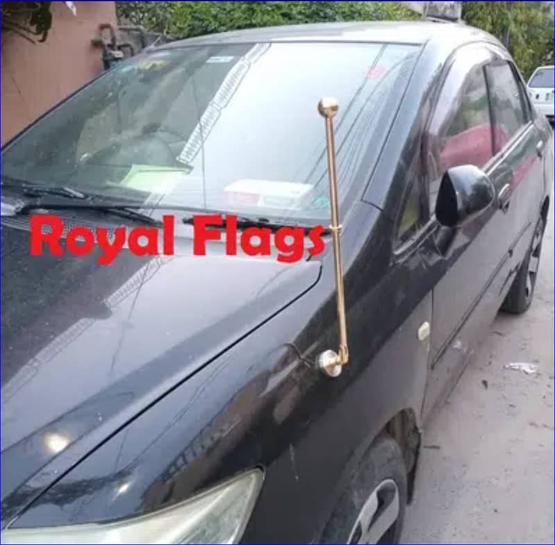 Exclusive Diplomatic Car Flag Poles 13