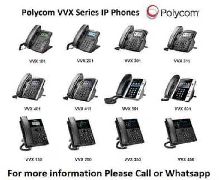 IP Phone Cisco | Grandstream | Polycom | VOIP Telephone Exchange 3